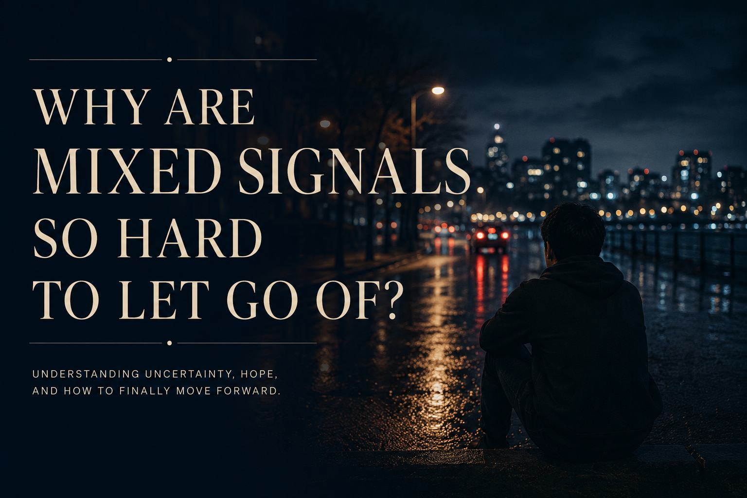 Why Is It So Hard to Let Go of Someone Who Gives You Mixed Signals?