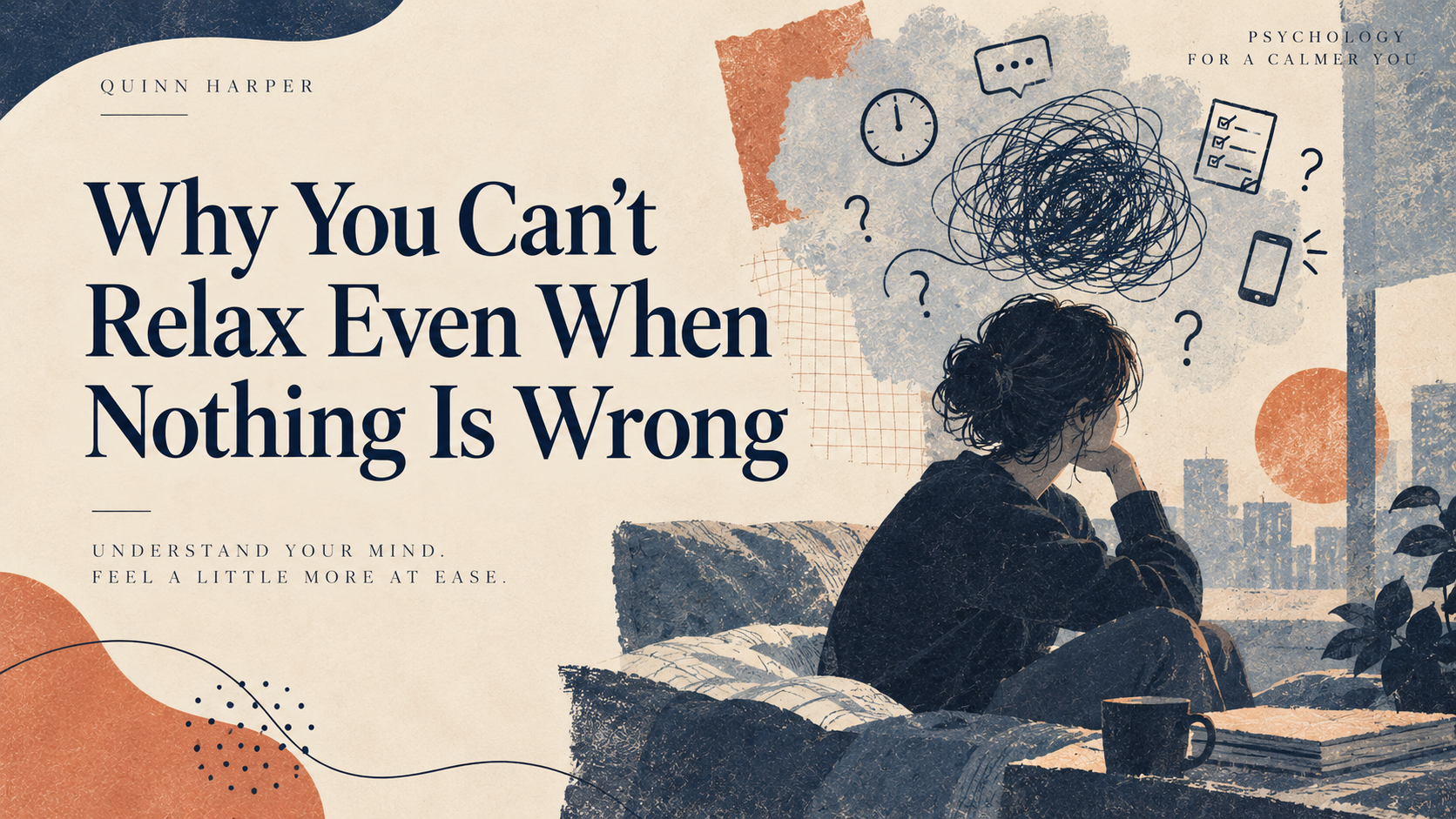 Why You Can’t Relax Even When Nothing Is Wrong