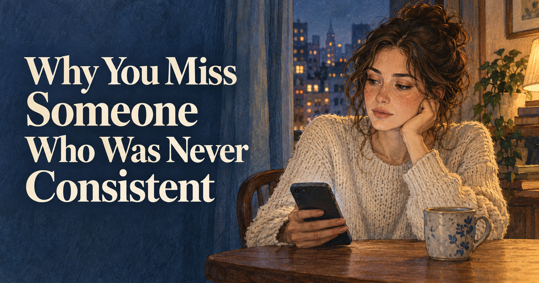 Why You Miss Someone Who Was Never Consistent